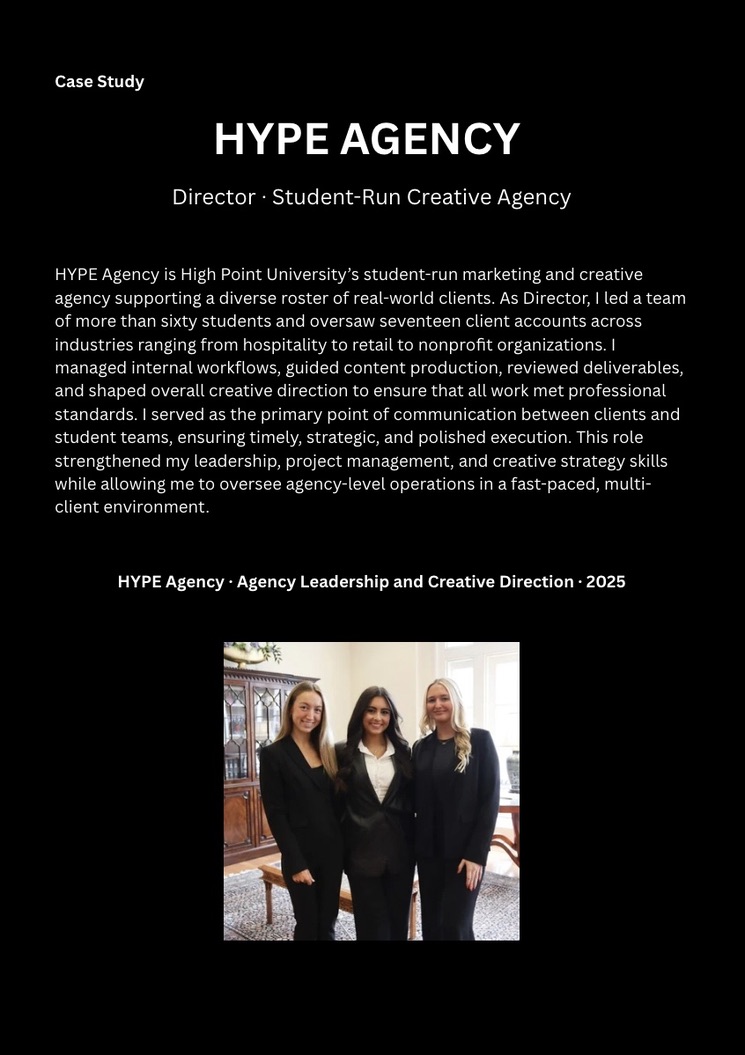 HYPE Agency, case study
