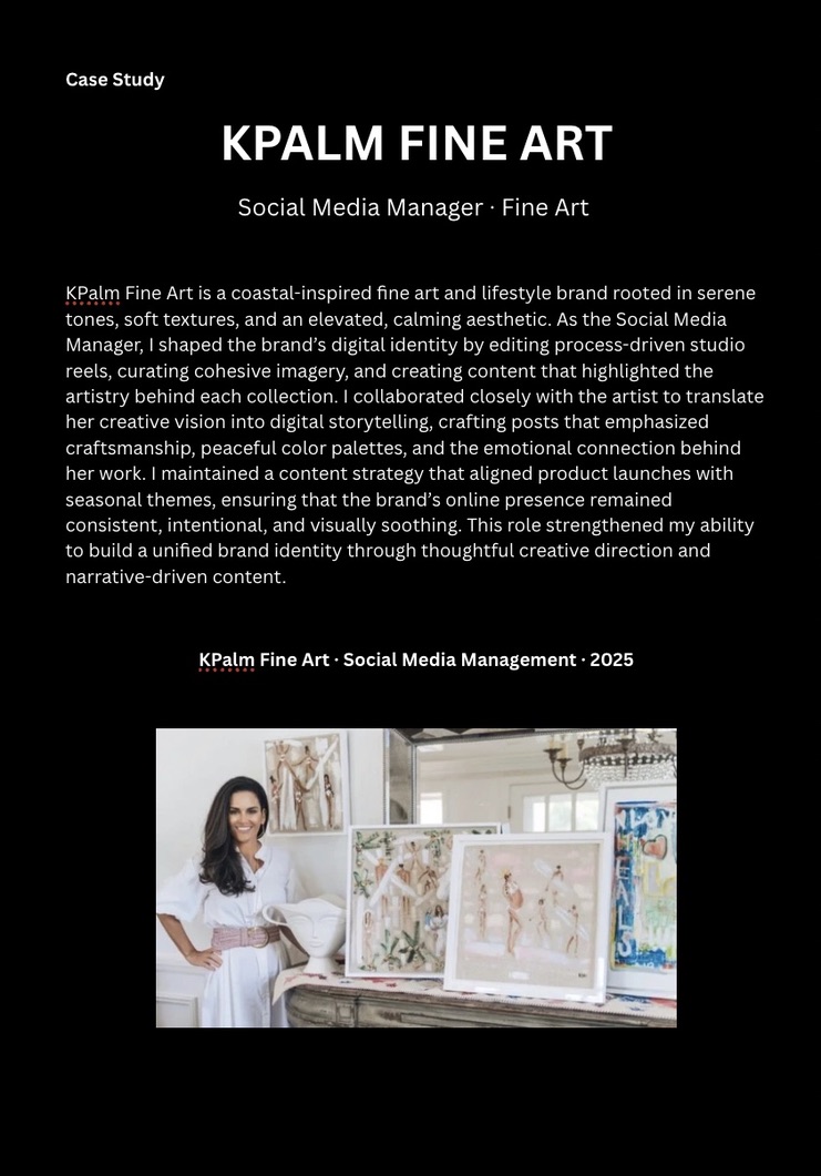 KPalm Fine Art, case study